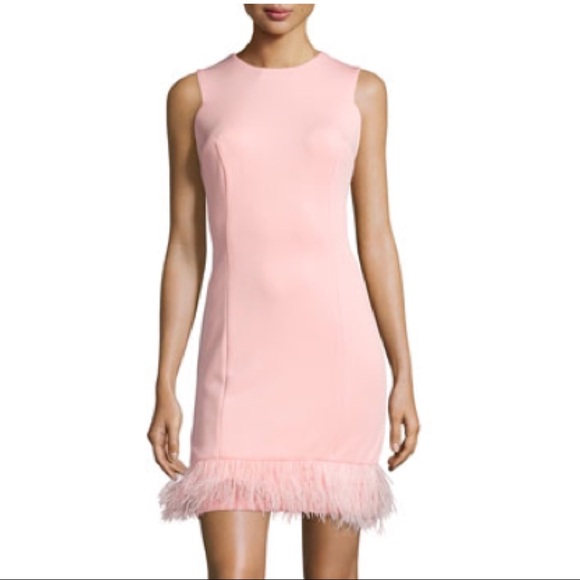 Maia Feather Dress - Picture 1 of 3